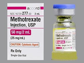 methotrexate sodium vial birdshot